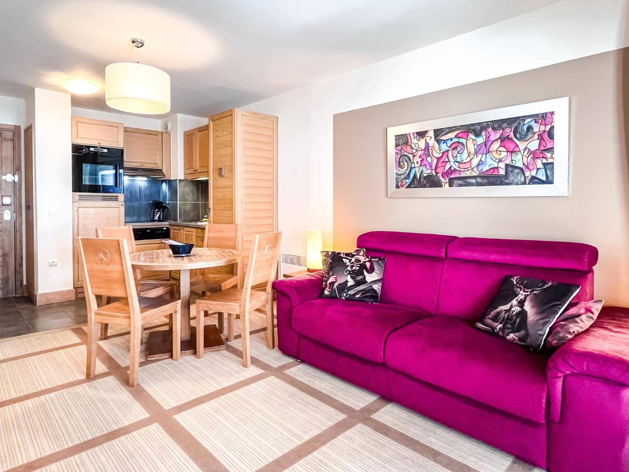 Large One-Bedroom Apartment, Wheelchair Adapted, Les Terrasses D'Eos Flaine Esterno foto