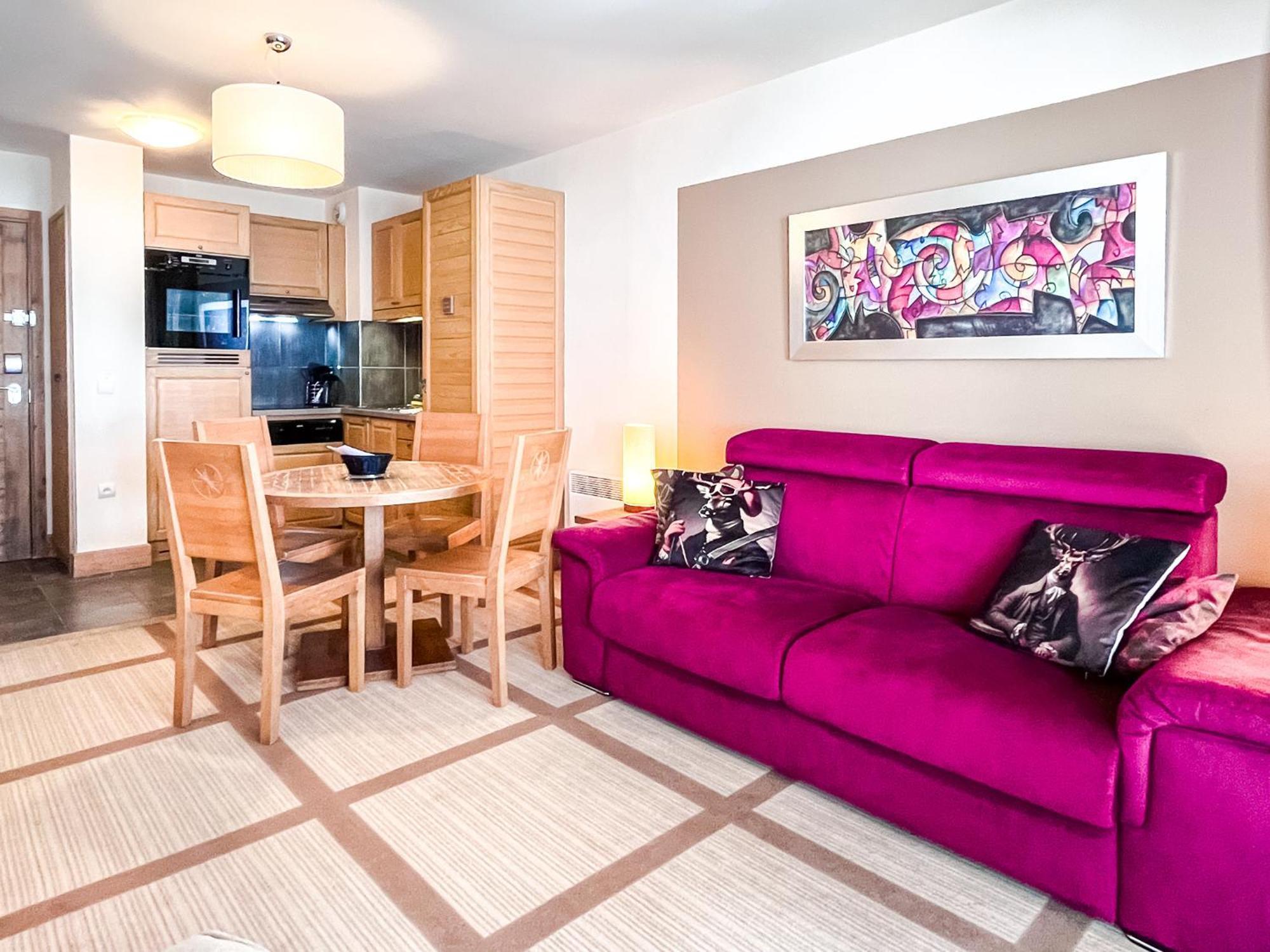 Large One-Bedroom Apartment, Wheelchair Adapted, Les Terrasses D'Eos Flaine Esterno foto