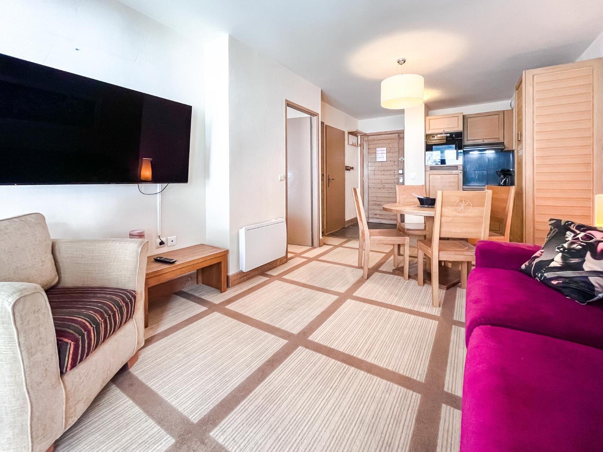 Large One-Bedroom Apartment, Wheelchair Adapted, Les Terrasses D'Eos Flaine Esterno foto